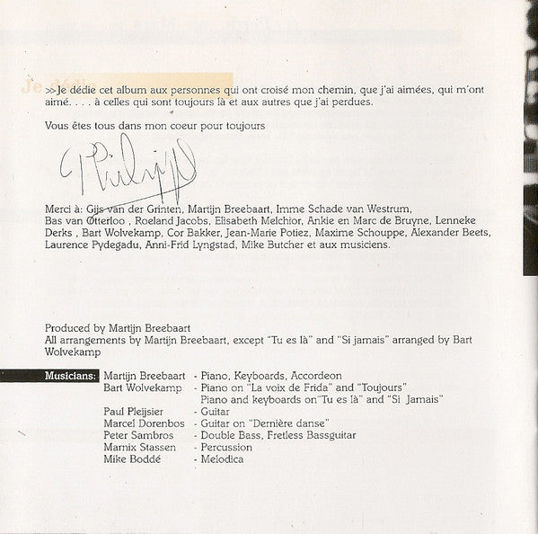 Philippe Elan : Toujours (CD, Album)