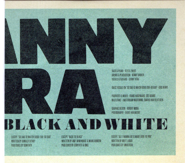 Danny Vera : The New Black and White (CD, EP)