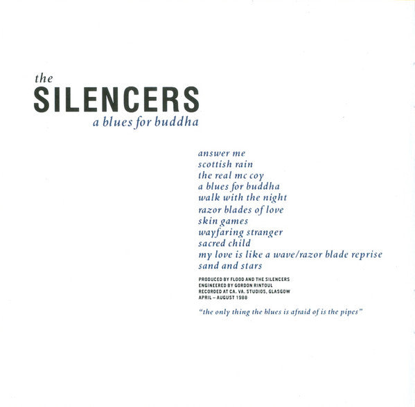 The Silencers : A Blues For Buddha (CD, Album)