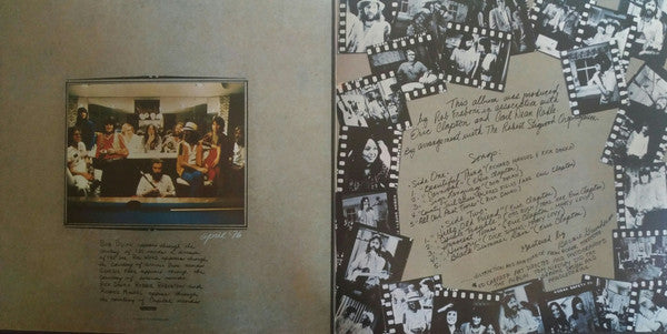 Eric Clapton : No Reason To Cry (LP, Album, Gat)