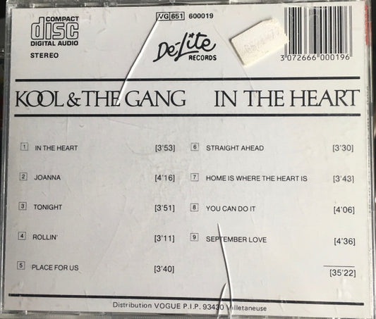 Kool & The Gang : In The Heart (CD, Album, RE)