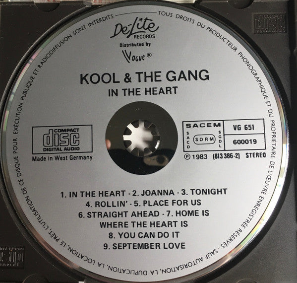 Kool & The Gang : In The Heart (CD, Album, RE)