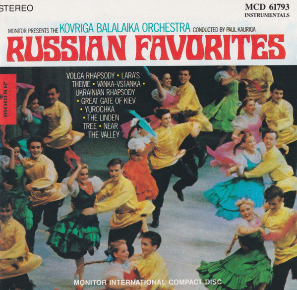 Kovriga Balalaika Orchestra : Russian Favorites (CD, Album, RE)