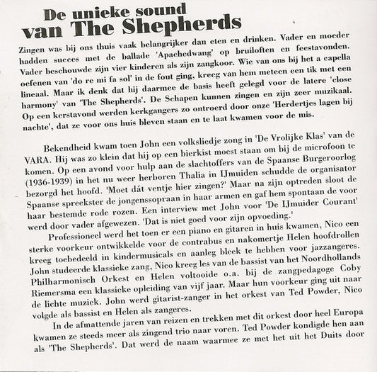 The Shepherds : Mensen Zoals Wij (2xCD, Comp)