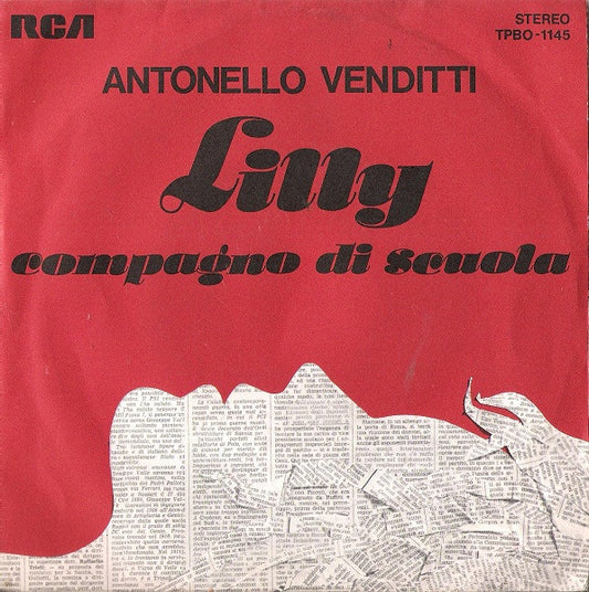 Antonello Venditti : Lilly  (7")