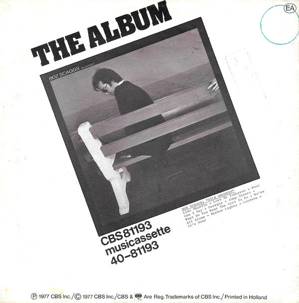 Boz Scaggs : Lido Shuffle (7", Single)