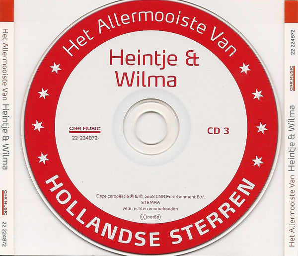 Heintje & Wilma : Het Allermooiste van Heintje & Wilma (2xCD, Comp)