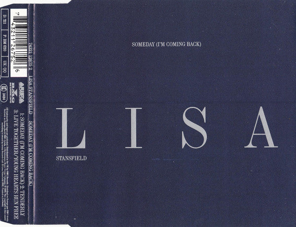 Lisa Stansfield : Someday (I'm Coming Back) (CD, Single)