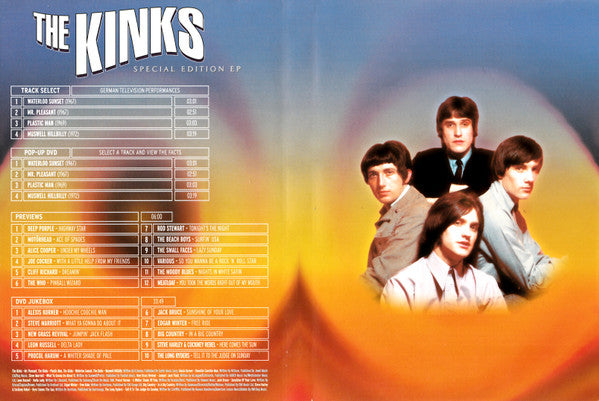 The Kinks : Special Edition EP (DVD-V, PAL, All)