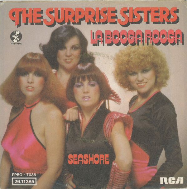 The Surprise Sisters : La Booga Rooga / Seashore (7", Single)