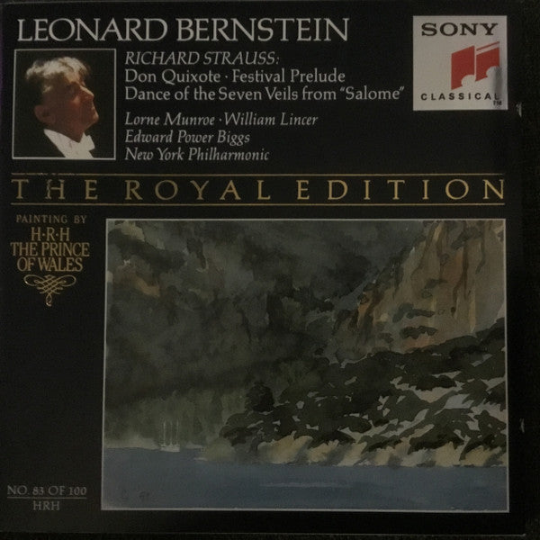 Richard Strauss, Leonard Bernstein, New York Philharmonic : Don Quixote, Festival Prelude, Dance of the Seven Veils from « Salome » (CD, Comp, RE)