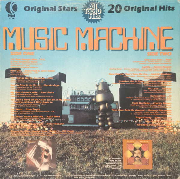 Various : Music Machine (LP, Comp)