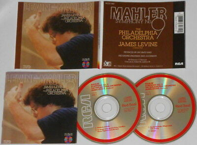 Gustav Mahler / James Levine (2) / The Philadelphia Orchestra : Levine Conducts Mahler: Symphony No. 9 (2xCD, Album)