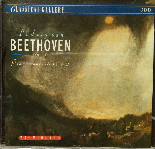 Ludwig van Beethoven / Adriano Jordão : Piano Concertos 1 & 3 (CD)