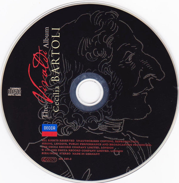 Antonio Vivaldi - Cecilia Bartoli, Il Giardino Armonico : The Vivaldi Album (CD, Album, Dig)