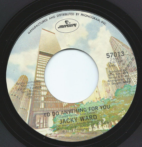 Jacky Ward : I'd Do Anything For You (7", Single)