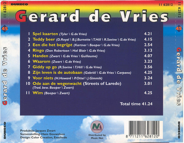 Gerard de Vries : Gerard de Vries (CD, Comp)