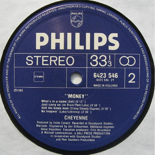 Cheyenne (2) : Money (LP, Album)