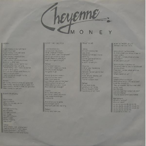 Cheyenne (2) : Money (LP, Album)