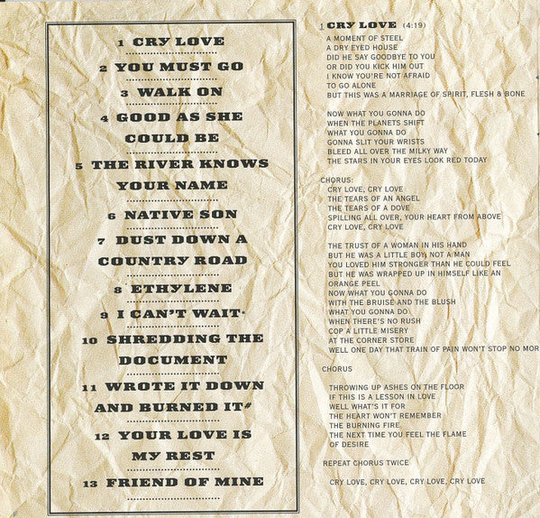John Hiatt : Walk On (CD, Album)