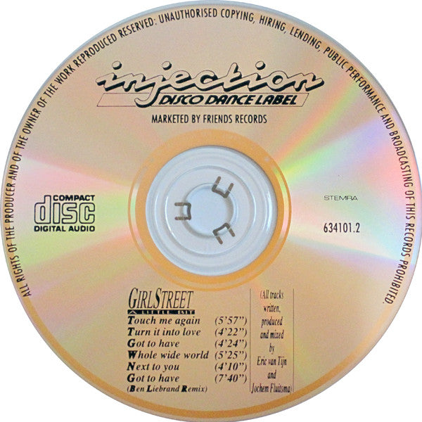 Girlstreet : A Little Bit (CD, MiniAlbum)