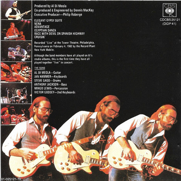 Al Di Meola : Tour De Force - "Live" (CD, Album, RE)