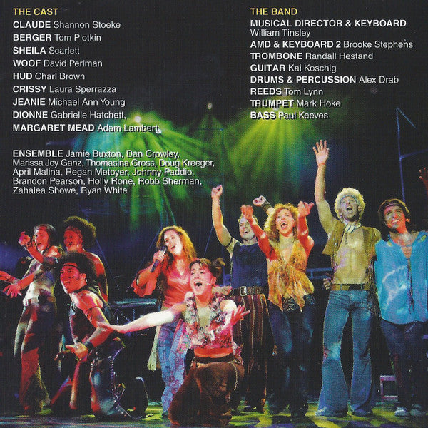 Various : Love & Rock Musical Hair - European Tour 2004 / 2005 Live (CD, Album)