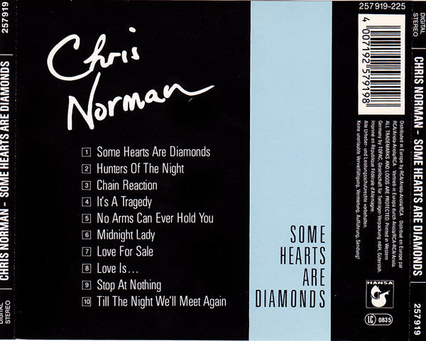 Chris Norman : Some Hearts Are Diamonds (CD, Album)