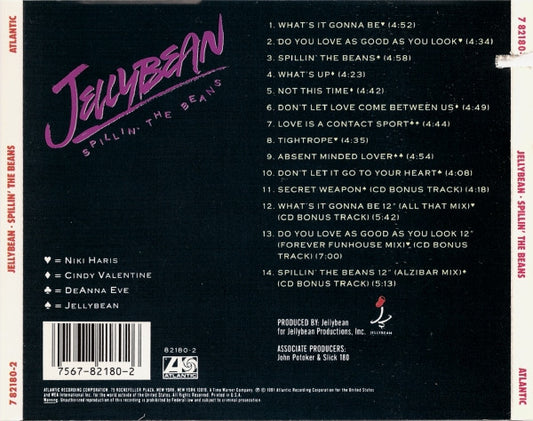 John "Jellybean" Benitez : Spillin' The Beans (CD, Album)