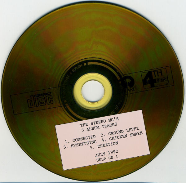 Stereo MC's : 5 Album Tracks (CD, Promo, Smplr, Gol)