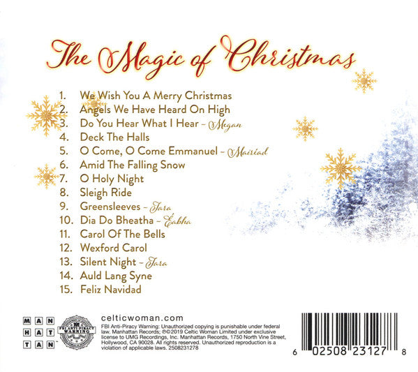 Celtic Woman : The Magic Of Christmas (CD, Album)
