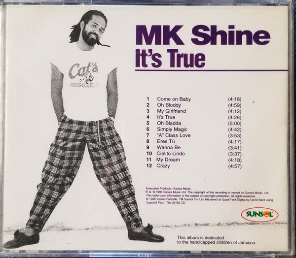 MK Shine : It's True (CD, Album)