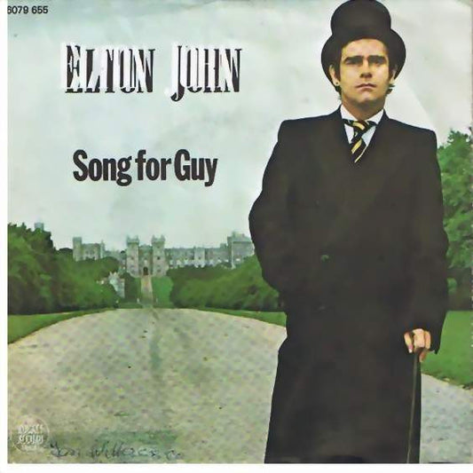 Elton John : Song For Guy (7", Single, Shi)