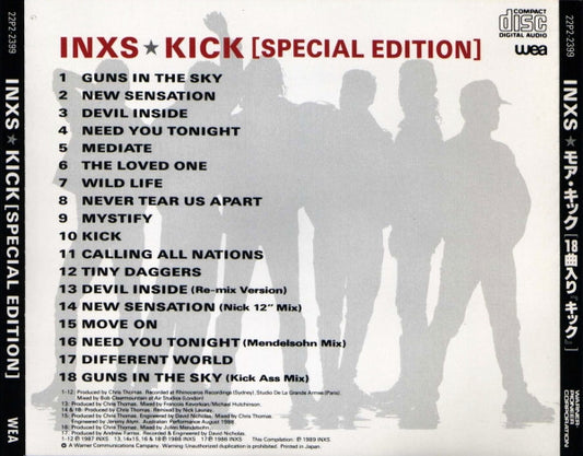INXS : Kick [Special Edition] (CD, Album, RE, S/Edition)