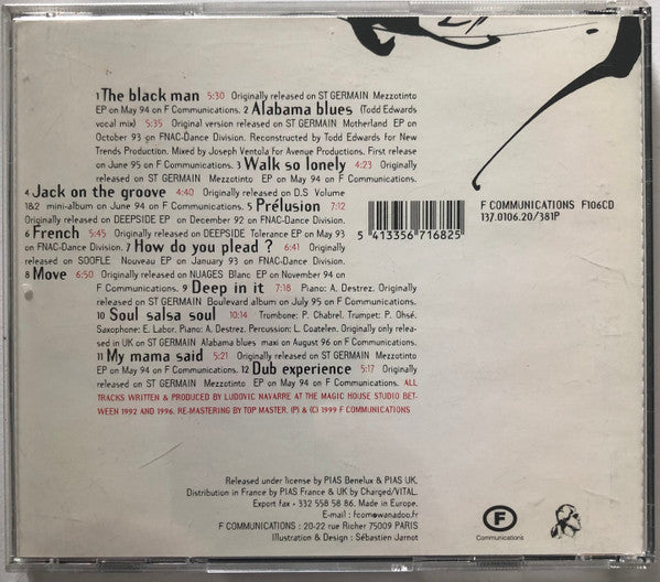 Ludovic Navarre AKA St Germain : From Detroit To St Germain (CD, Comp)