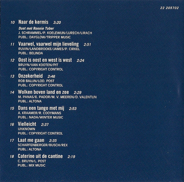 Ciska Peters : Ciska Peters (CD, Comp)