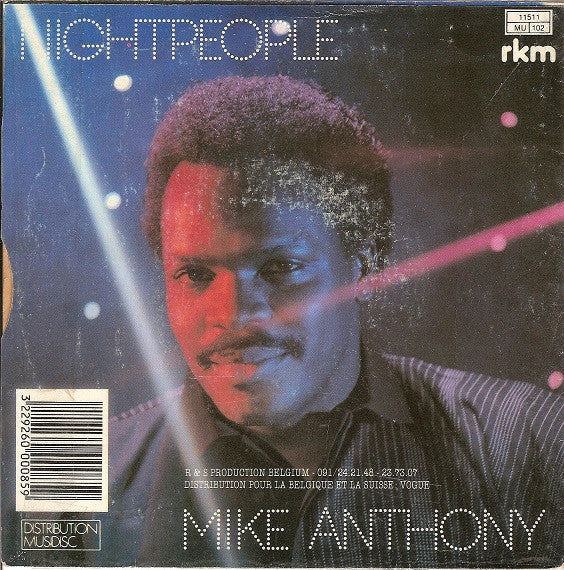 Mike Anthony : Nightpeople (7", Single)
