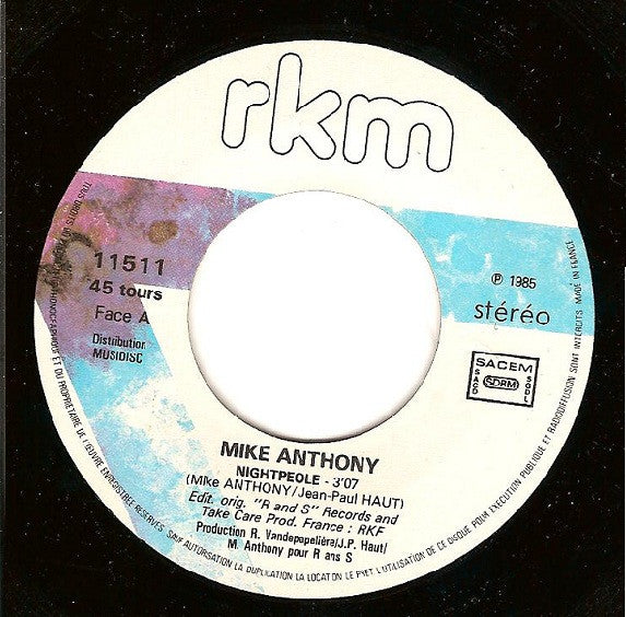 Mike Anthony : Nightpeople (7", Single)