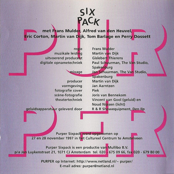 Purper : Six Pack (CD, Album)