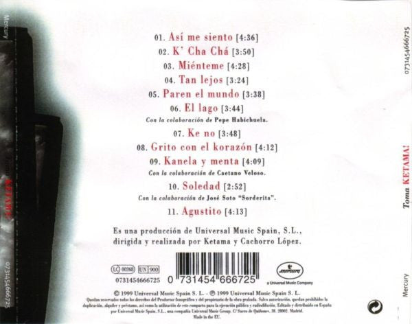 Ketama (2) : Toma Ketama! (CD, Album)