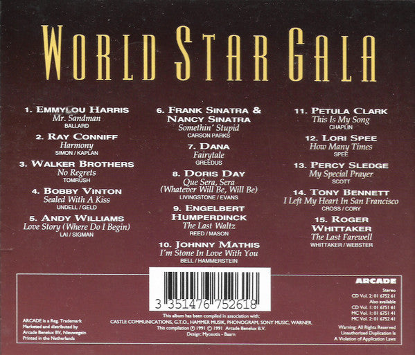 Various : World Star Gala (Volume 2) (CD, Comp)