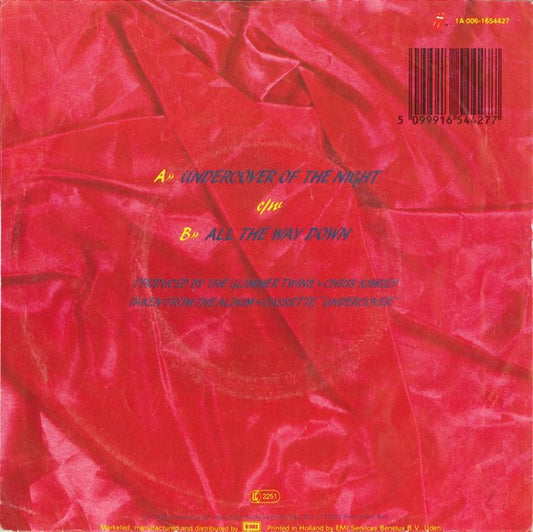 The Rolling Stones : Undercover Of The Night (7", Single)