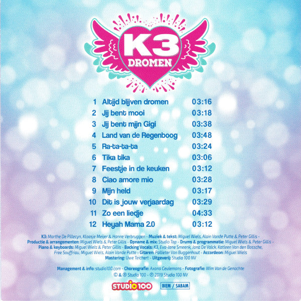 K3 : Dromen (CD, Album + DVD-V)