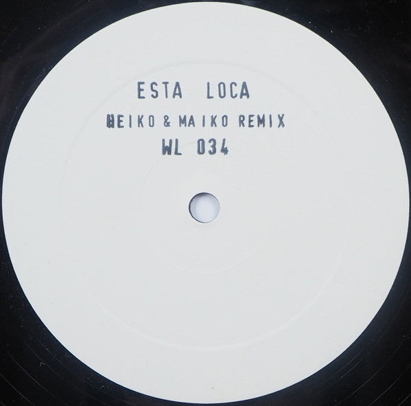 Gino Montesano É Ferdinando Fagone : Esta Loca (12", S/Sided, W/Lbl, Sta)