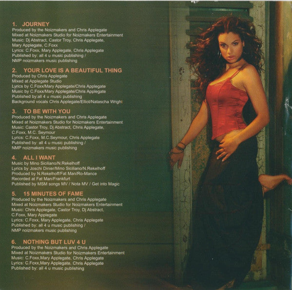 Natascha Wright : Free To Live It (CD, Album)