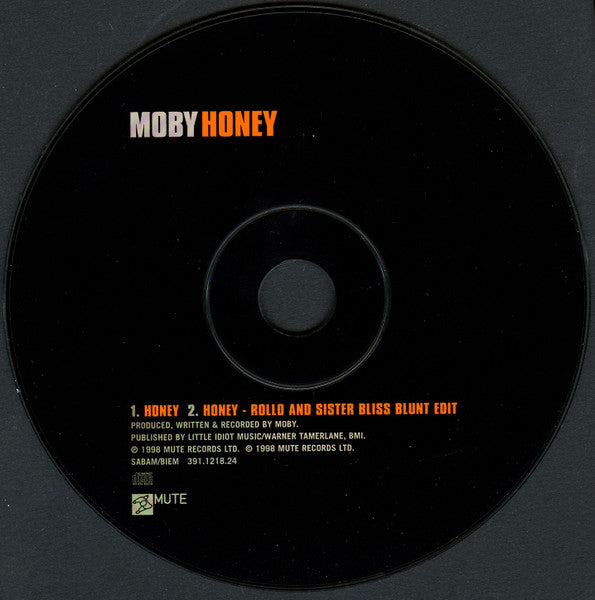 Moby : Honey (CD, Single)