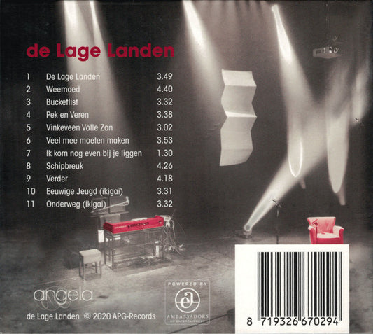 Angela Groothuizen : De Lage Landen (CD, Album)