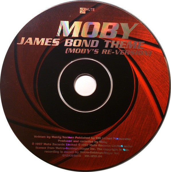 Moby : James Bond Theme (Moby's Re-Version) (CD, Single, Car)