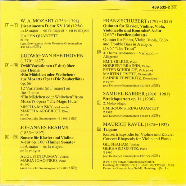 Various : Schatzkammermusik (CD, Comp)