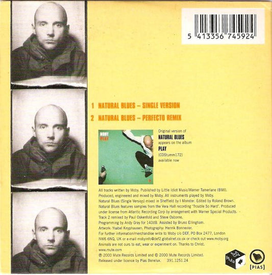 Moby : Natural Blues (CD, Single)